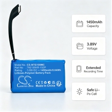 Compatible battery replacement for Insta360 792135KR-1S2P