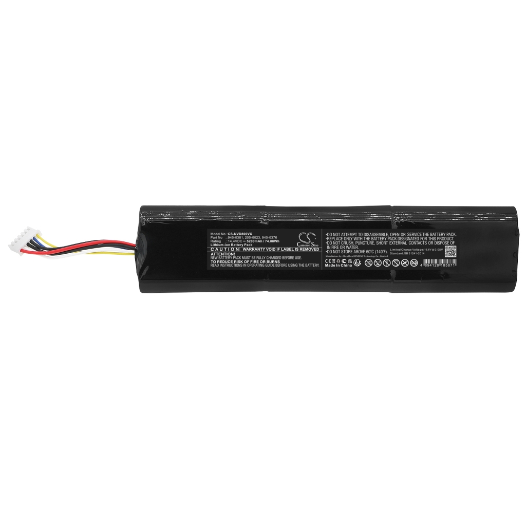 Neato Batterijen voor stofzuigers CS-NVD800VX