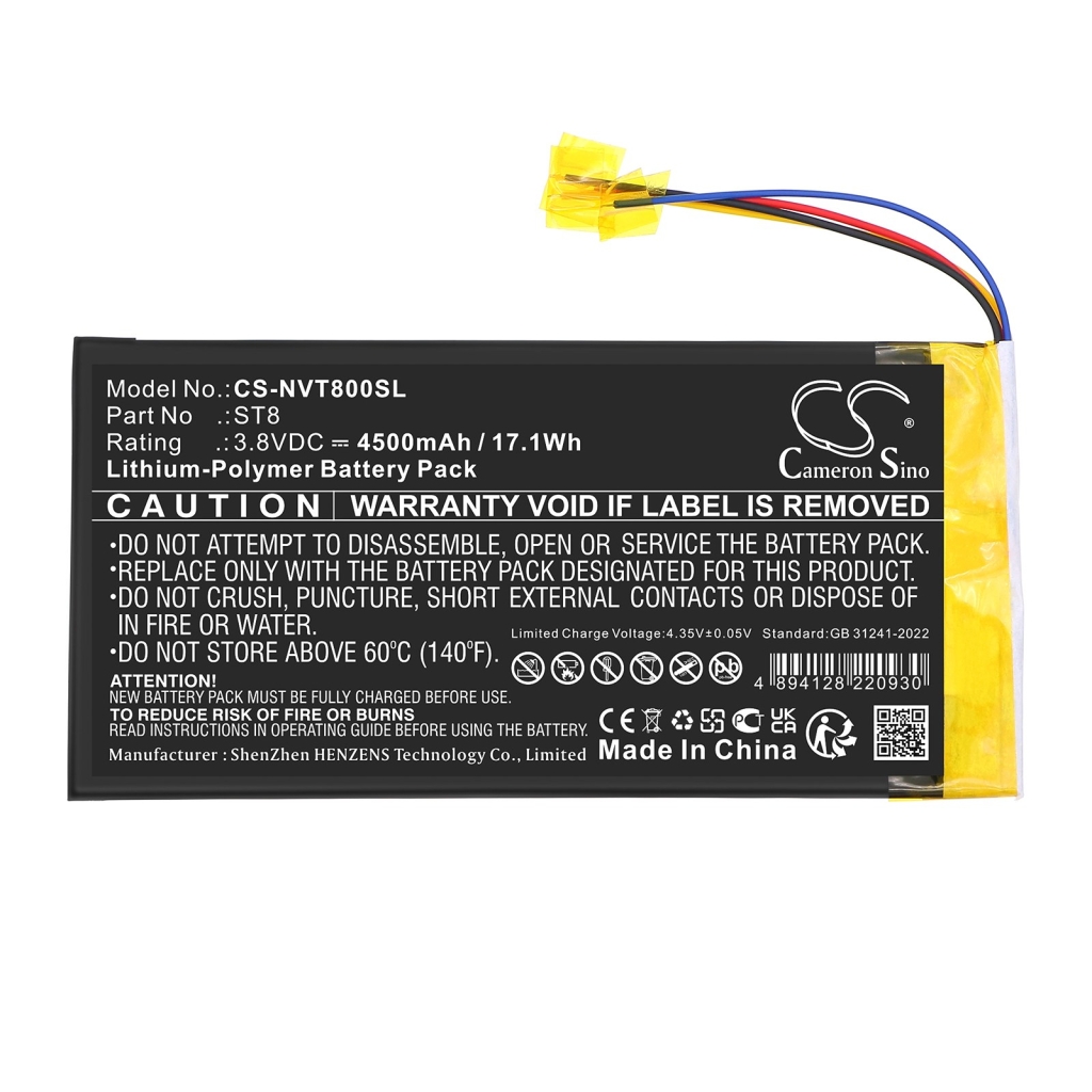 Batterie compatible avec Nvidia