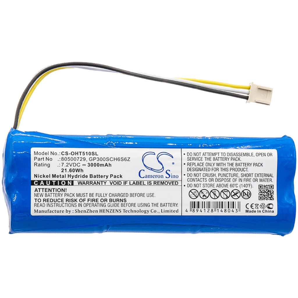 Batterij Vervangt GP300SCH6S6Z