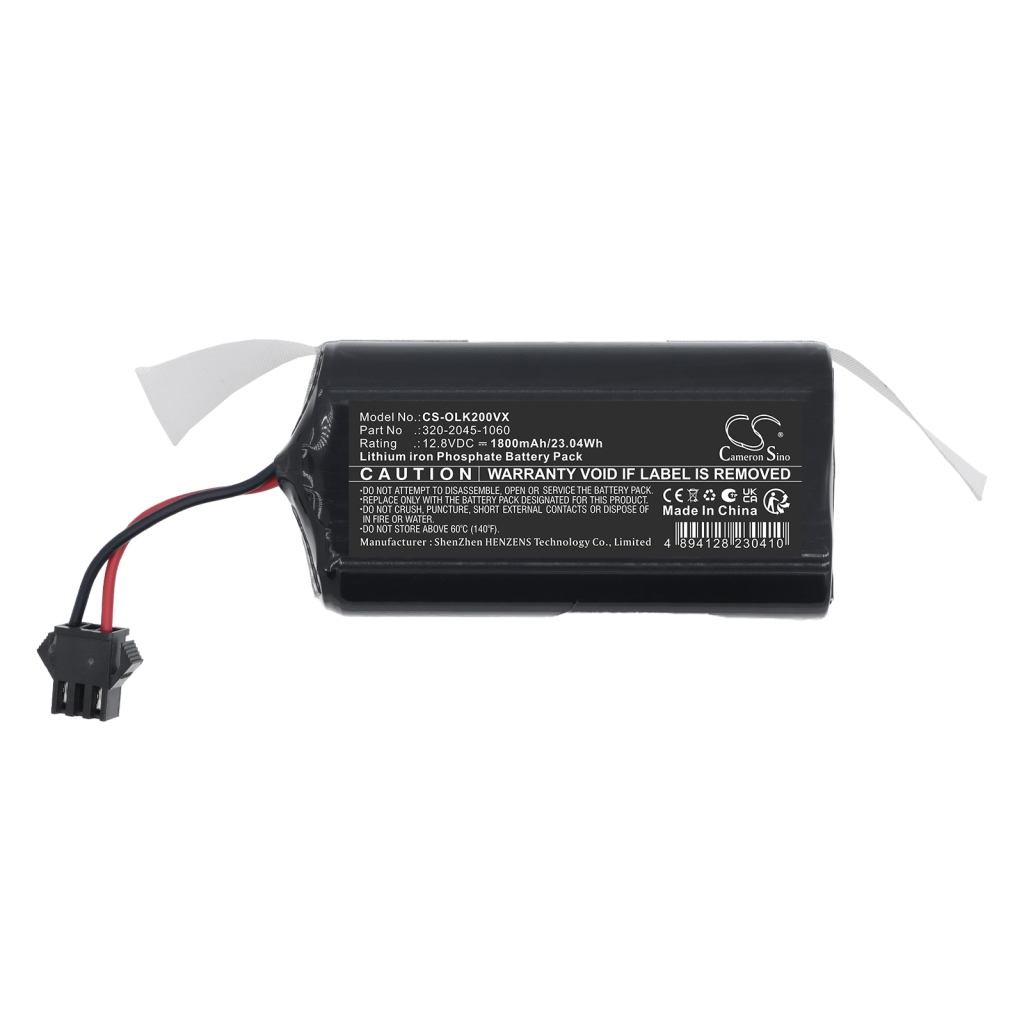 Batterij compatibel met Okp life CS-OLK200VX