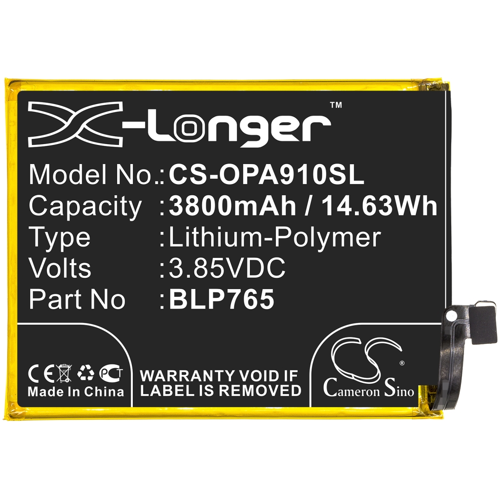 Batterij Vervangt BLP765