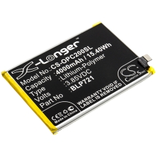 Remplacement de batterie compatible pour OPPO BLP721