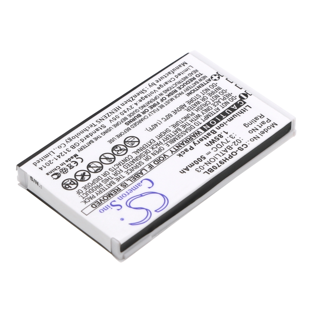 Batterij barcode, scanner Opticon OPL-9700