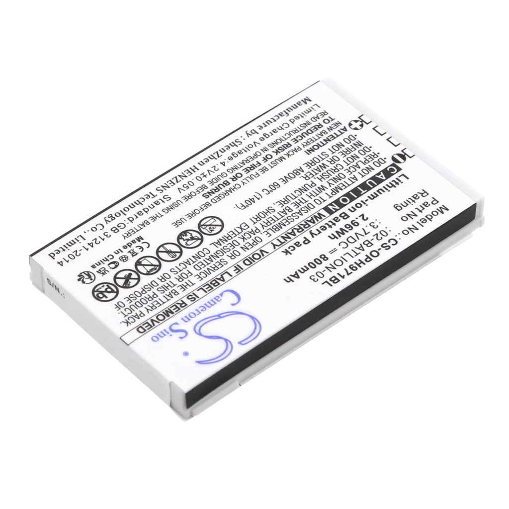 Batterij barcode, scanner Opticon OPL-9700