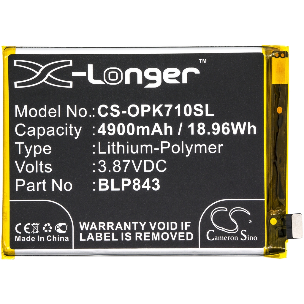Batterij Vervangt BLP843