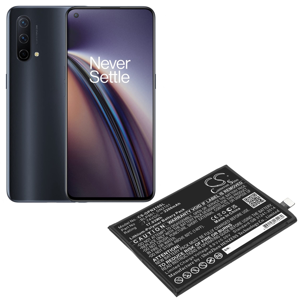 Batterij voor mobiele telefoon Oneplus CS-OPN210SL