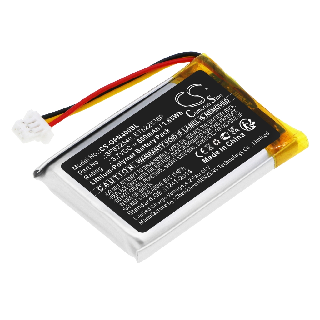 Batterij Vervangt ET622538P