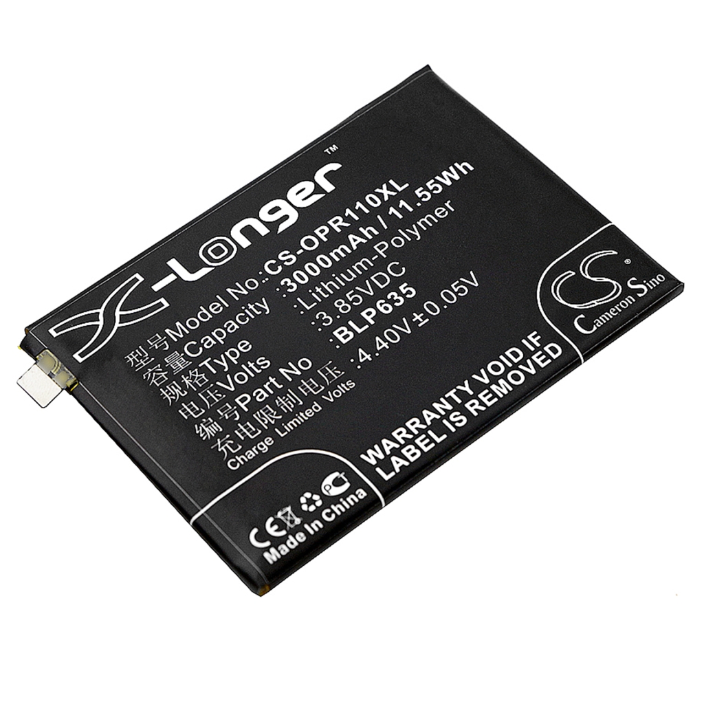 Batterie de téléphone portable OPPO CS-OPR110XL
