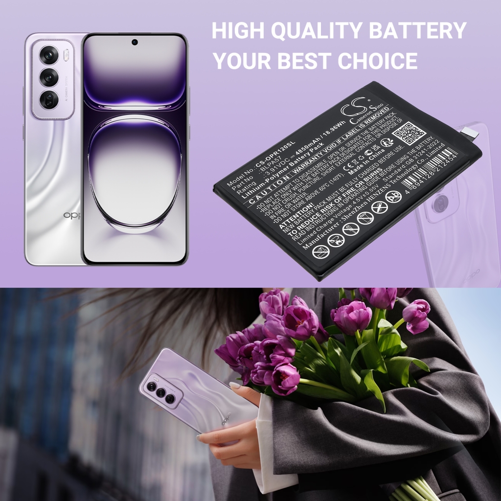 Batterie de téléphone portable OPPO CS-OPR120SL