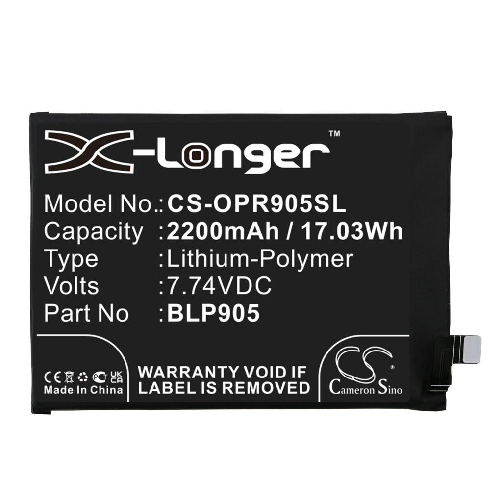 Batterij Vervangt BLP905