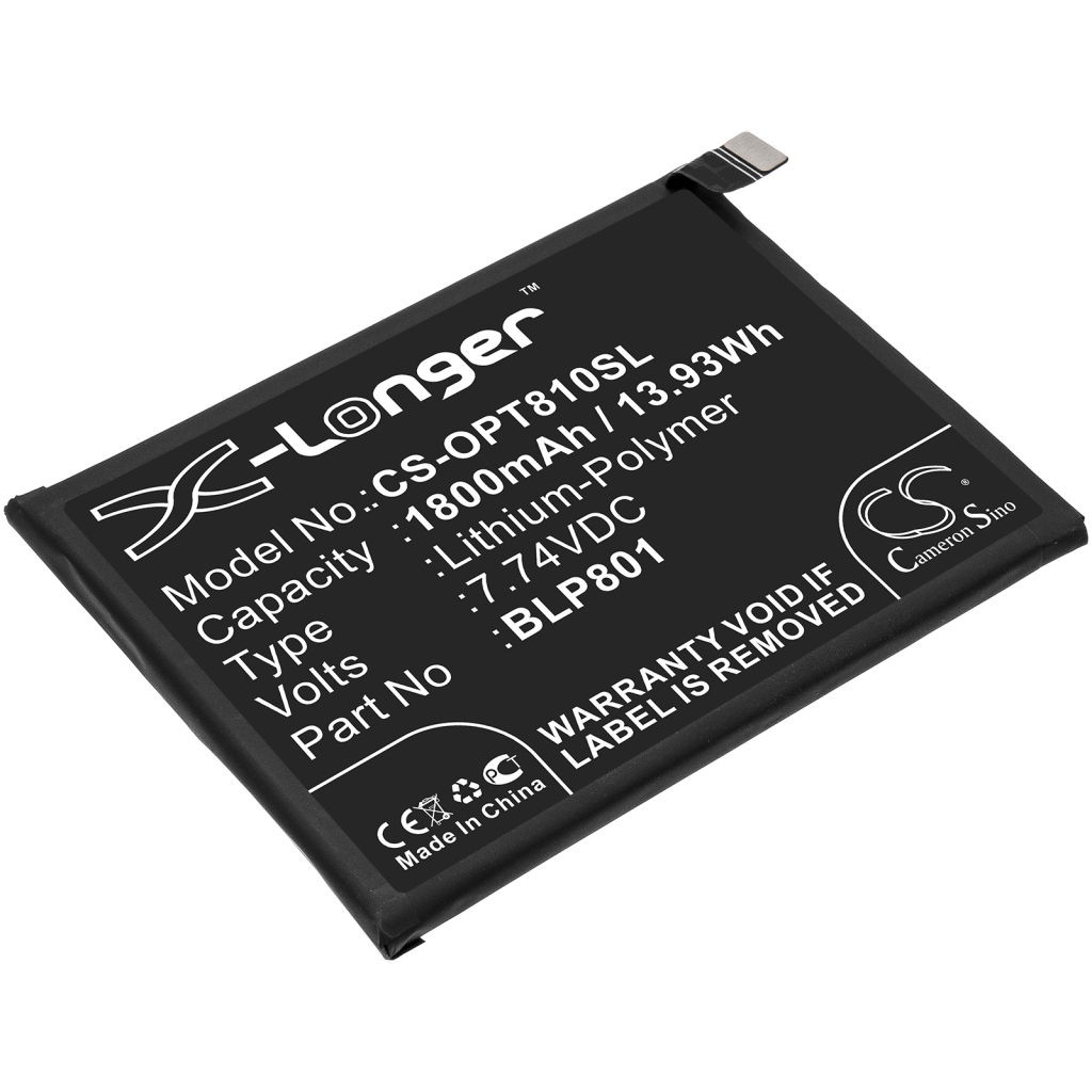 Batterie de téléphone portable Oneplus CS-OPT810SL