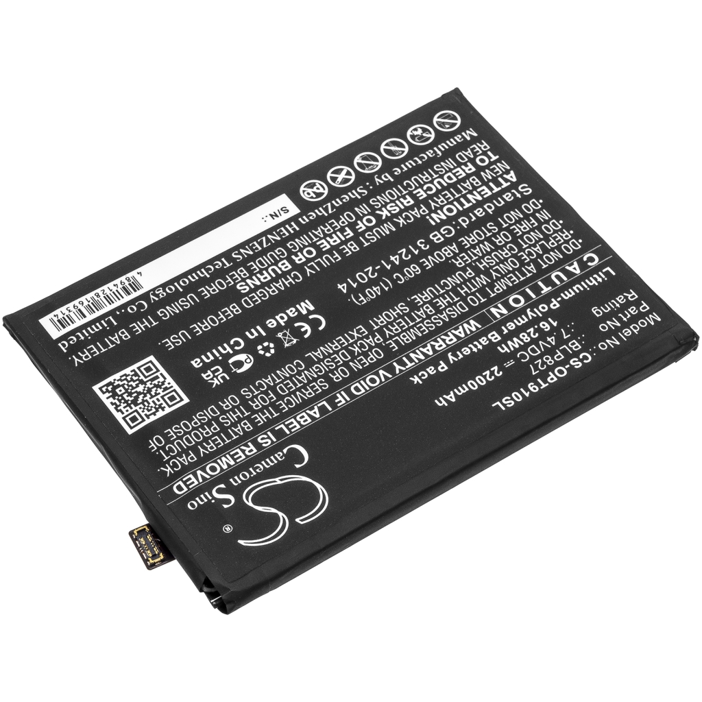 Batterijen Vervangt BLP827