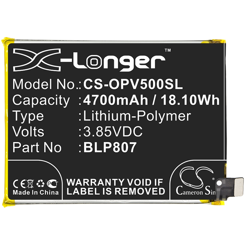 Batterij Vervangt BLP807