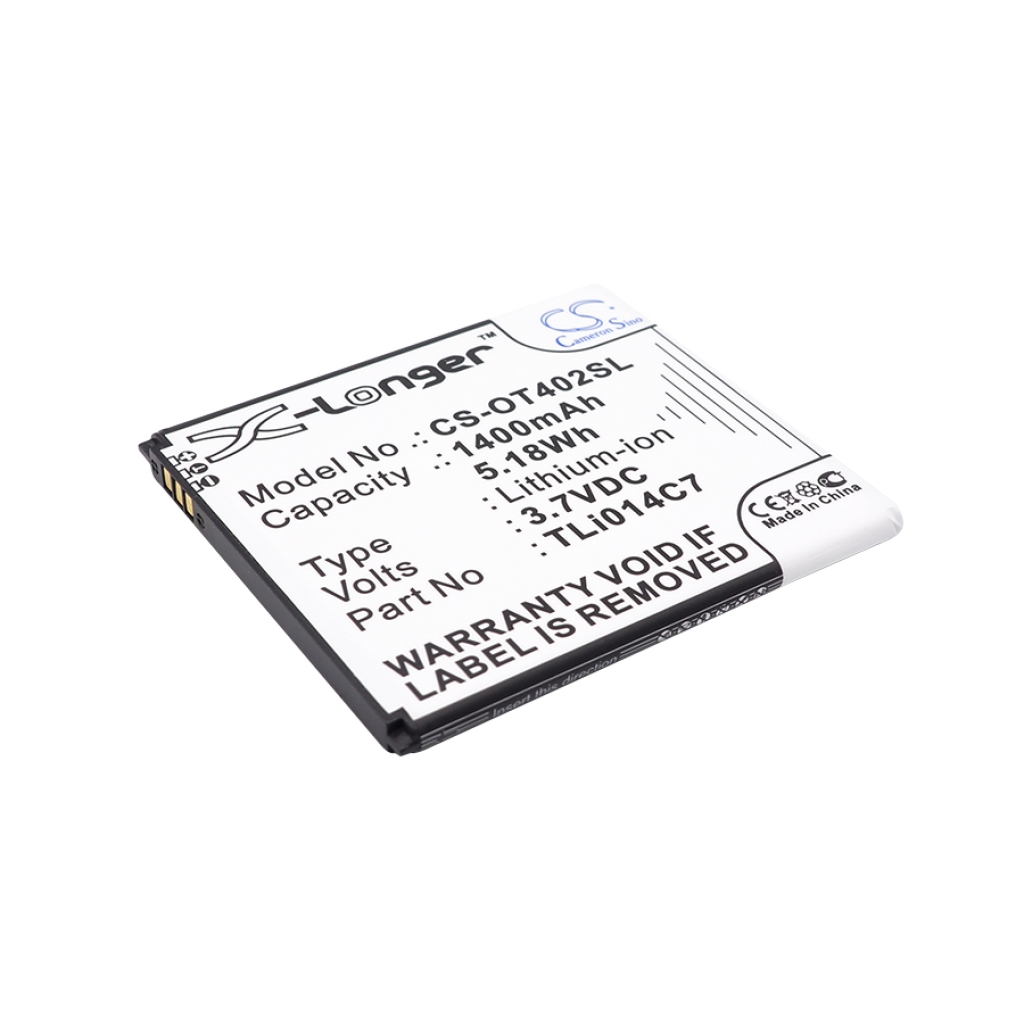Batterij Vervangt TLP020A2