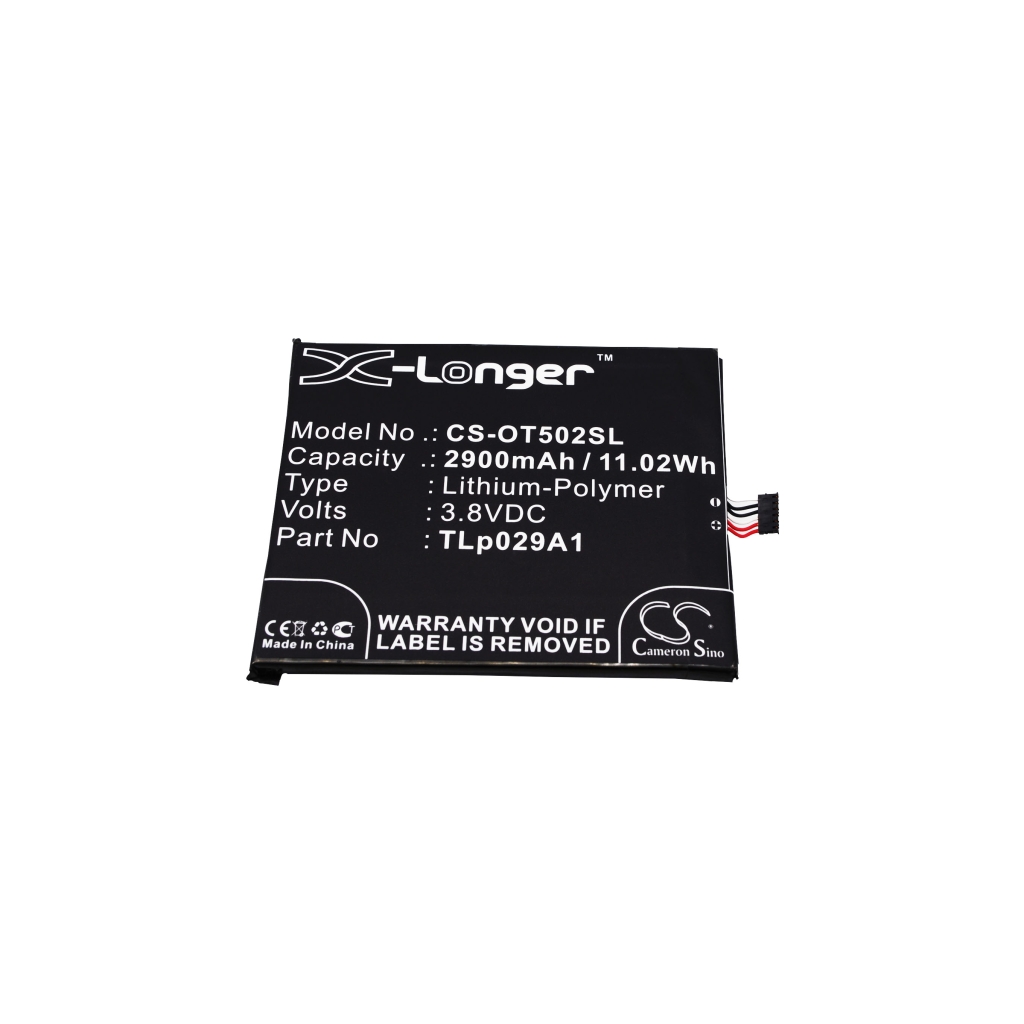 Batterij compatibel met Alcatel CS-OT502SL