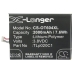 Batterij Vervangt TLp020C2