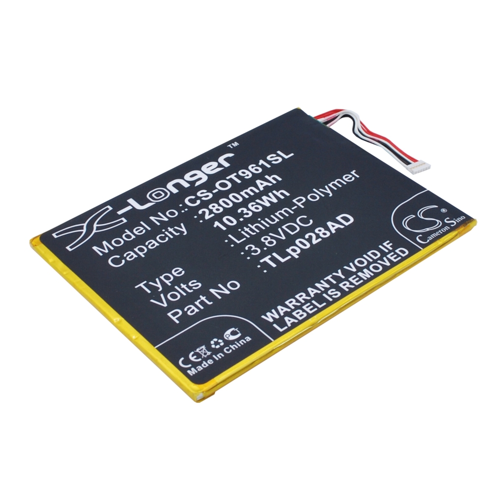 Batterij Vervangt TLp028AD