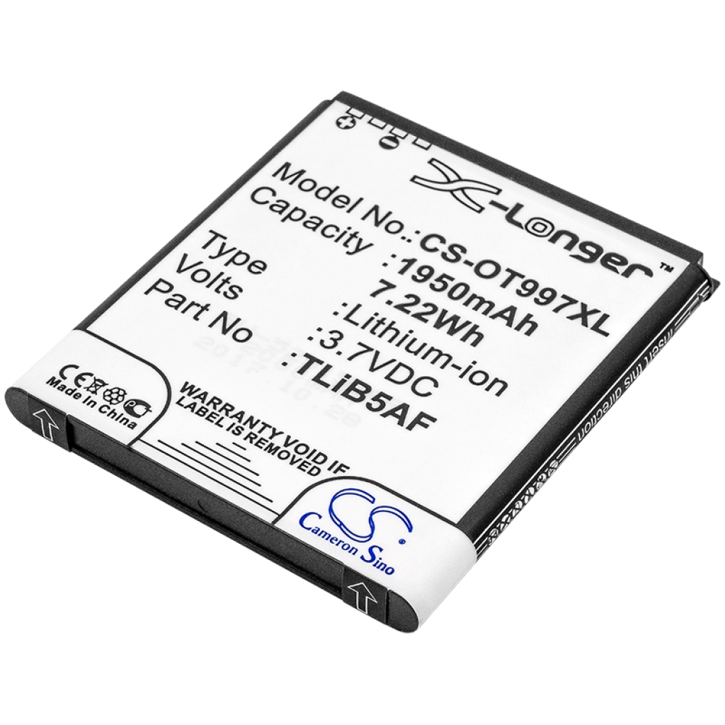 Mobile Phone Battery TCL CS-OT997XL