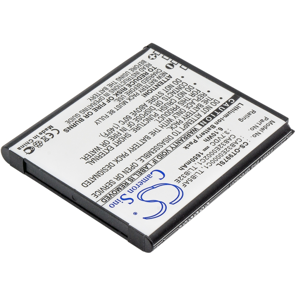 Alcatel BASE TCL Hotspot Batterij CS-OT997SL