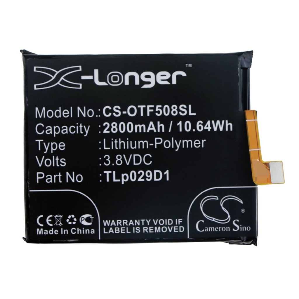 Compatible battery replacement for Vodafone TLP029D1