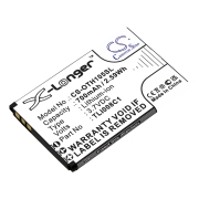 Batterij compatibleWith Alcatel