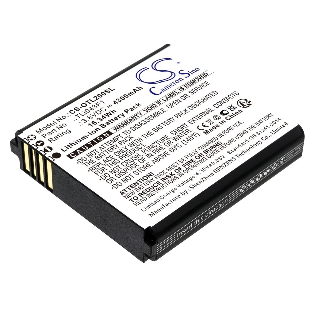 Remplacement de batterie compatible pour TCL TLI043F1