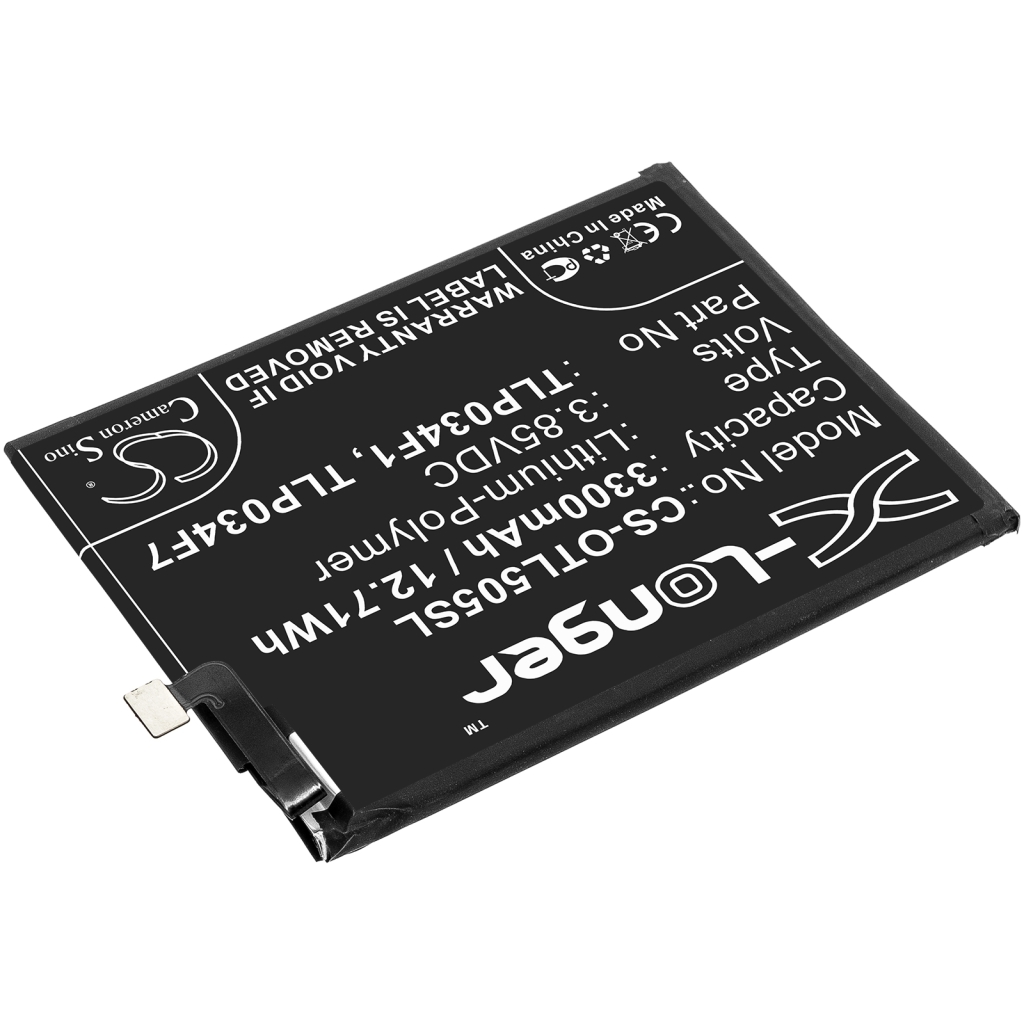 Batterij Vervangt TLP034F7