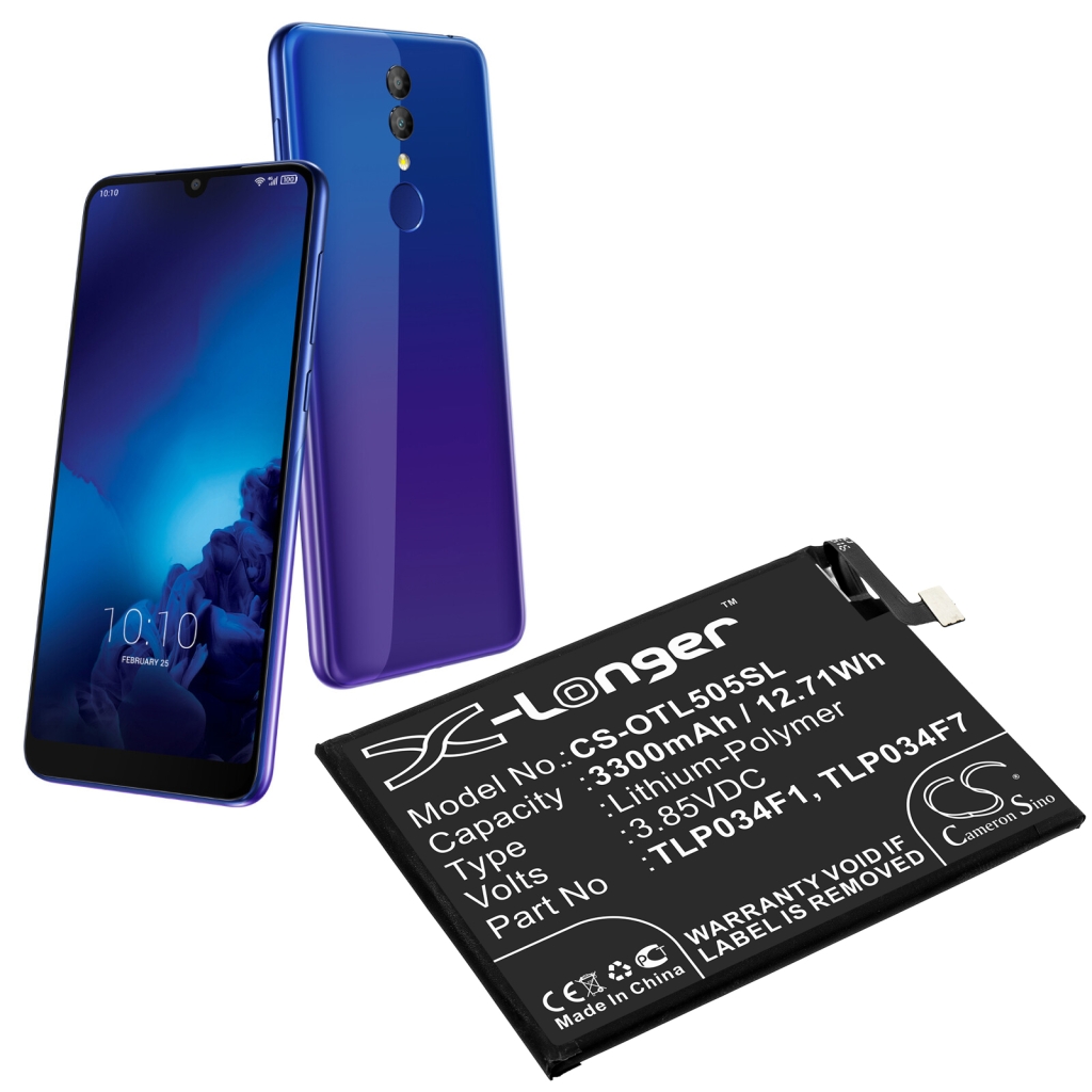Batterij Vervangt TLP034F7