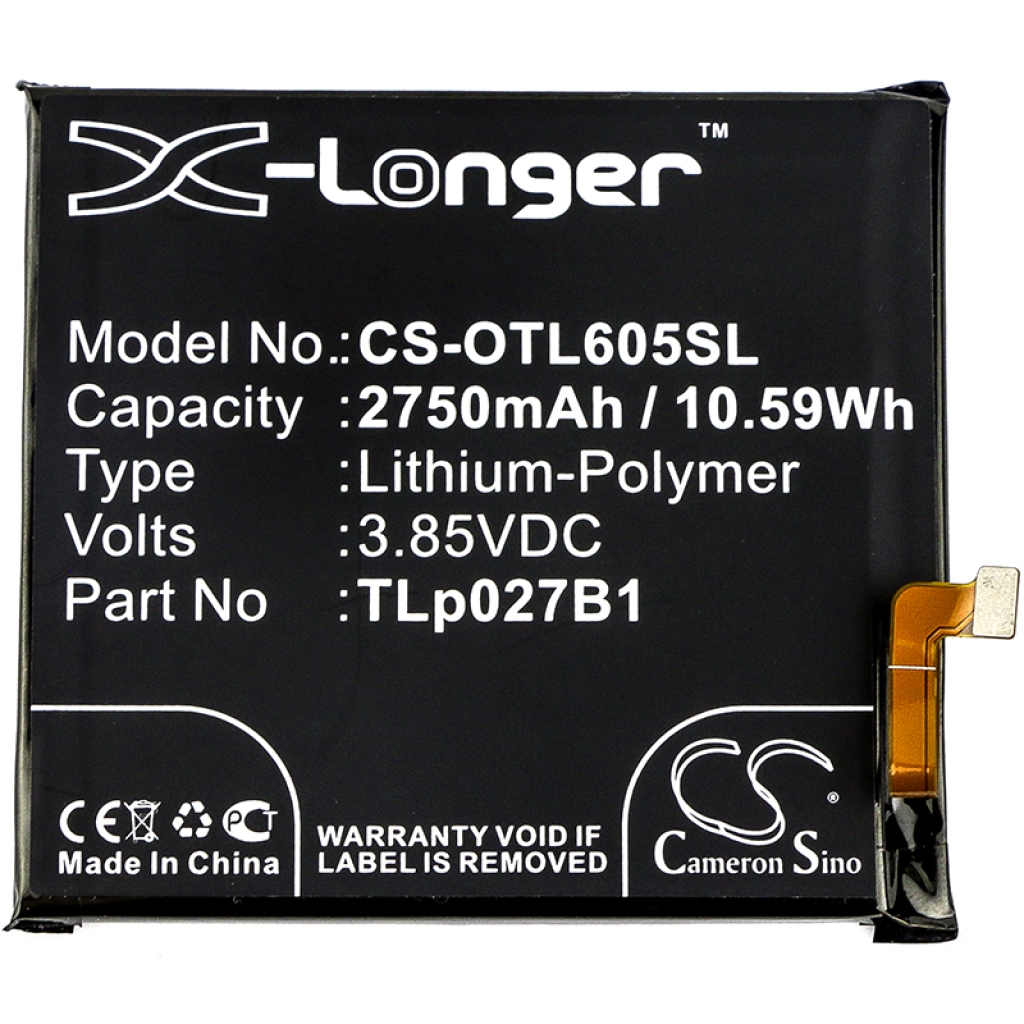 Batterij compatibel met Alcatel CS-OTL605SL