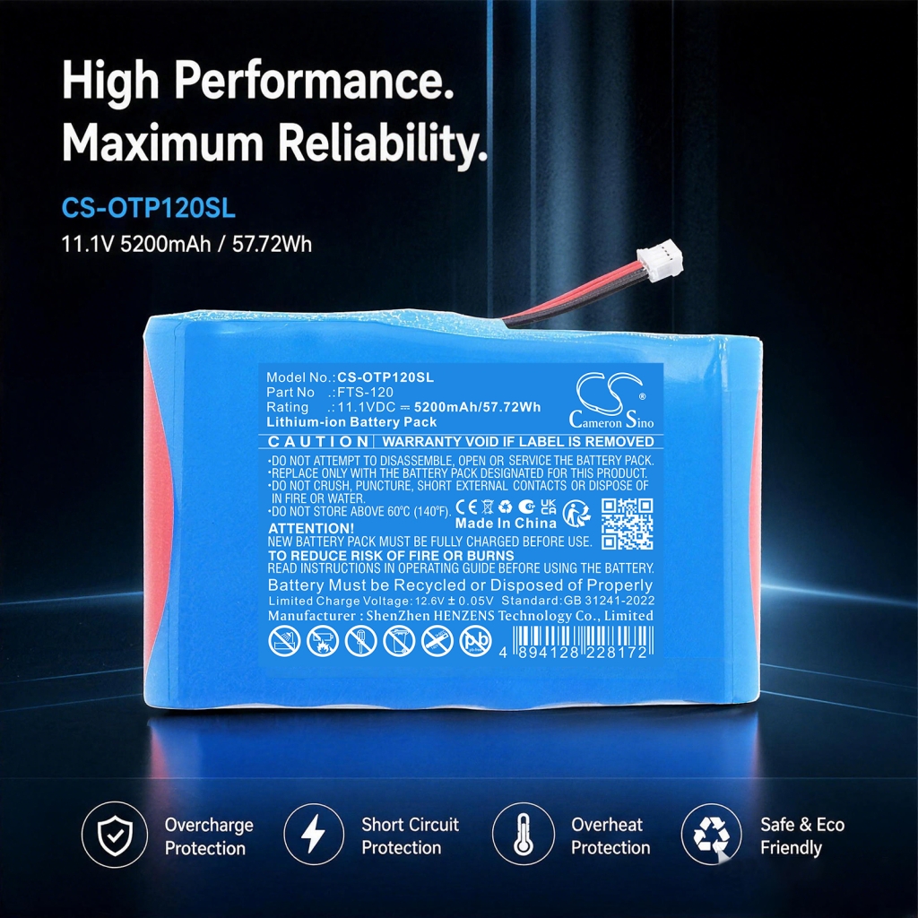 Cameron Sino CS-OTP120SL 11,1V 5200mAh – marketingafbeelding voorlabel