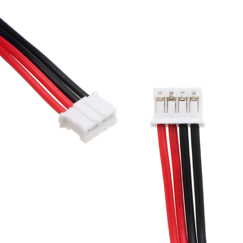 CS-OTP120SL connector – close-up, twee meerpolige JST-connectoren