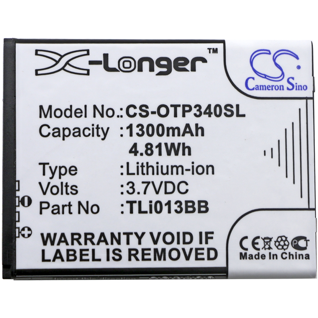 Batterij Vervangt TLi013B2