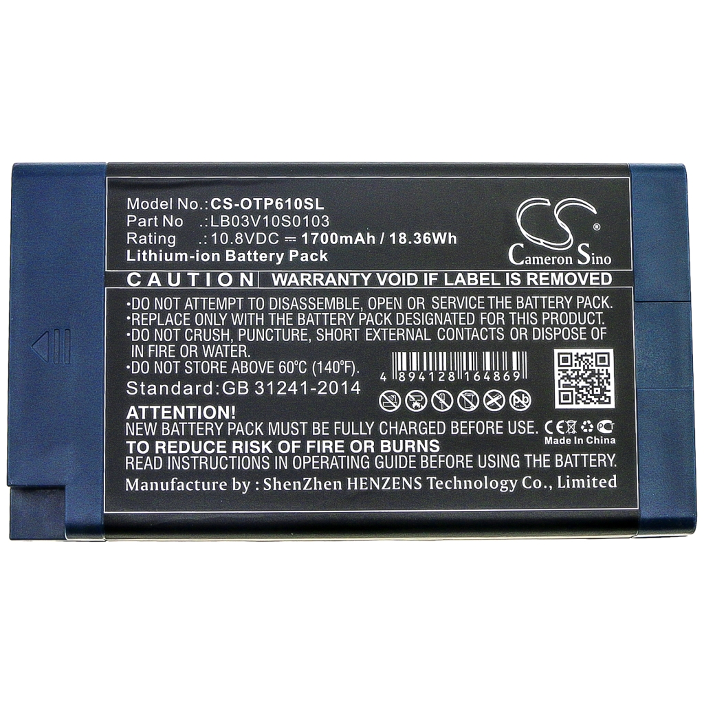 Batterij Vervangt LB03V10S0103