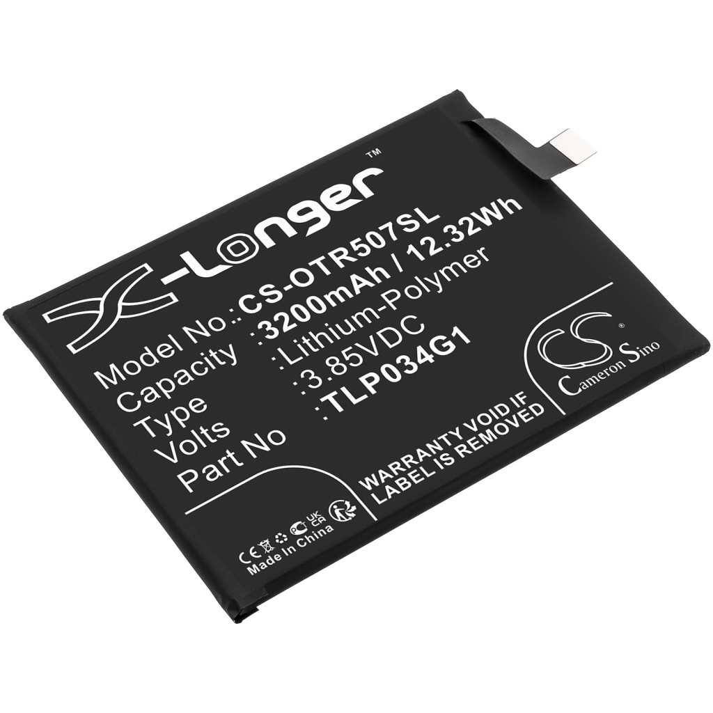 Batterie de téléphone portable Alcatel CS-OTR507SL