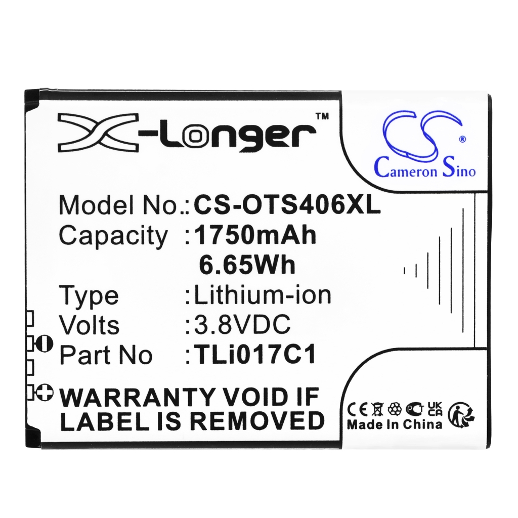Batterijen Vervangt TLi017D1