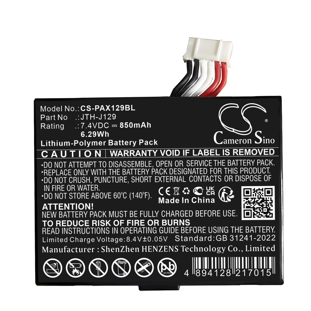 Batterij voor betaalterminal Pax A930