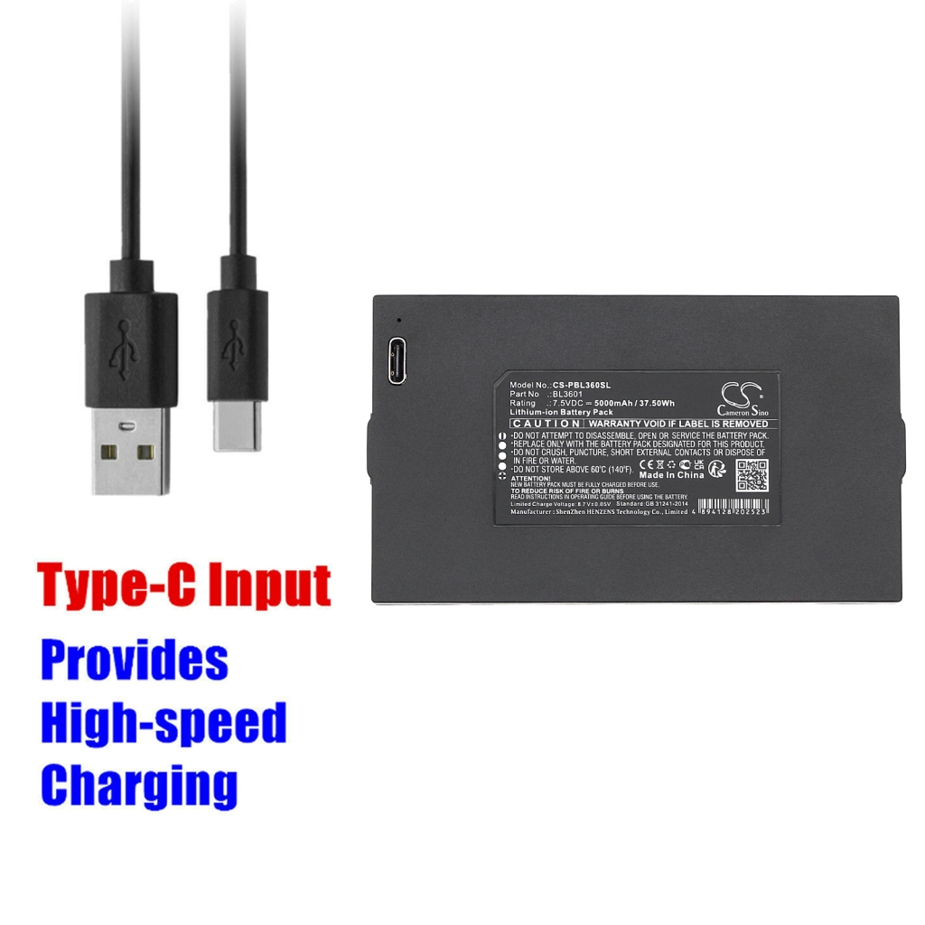 Batterij Vervangt PB3602