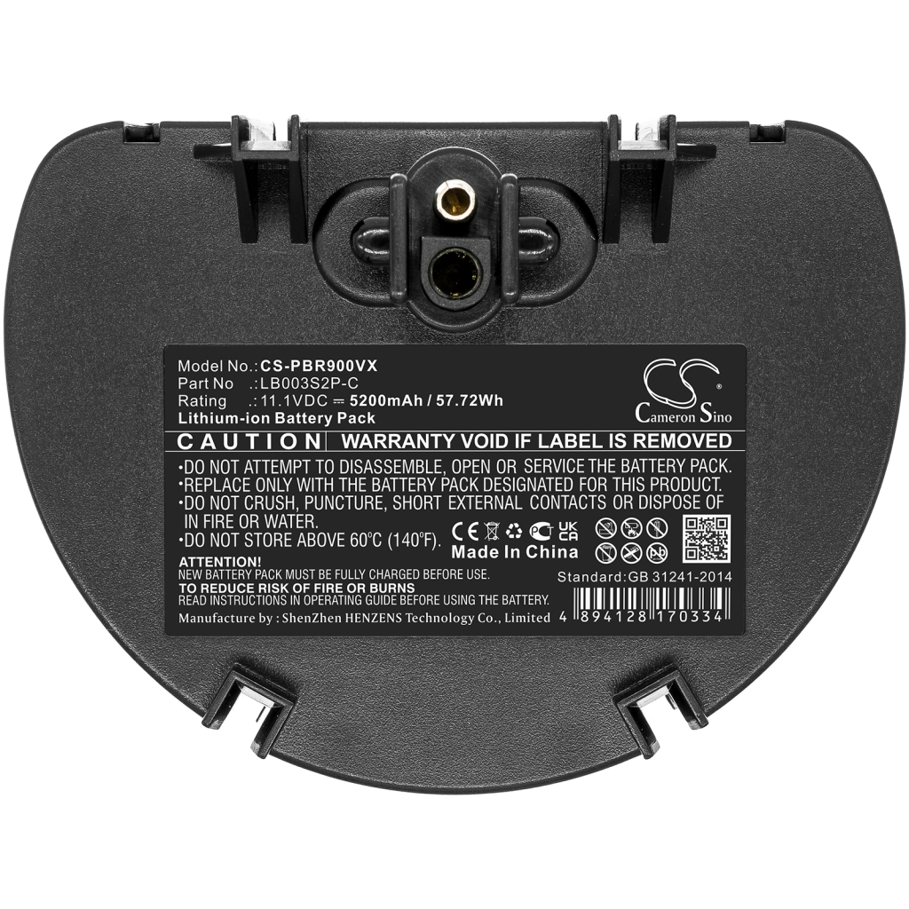 Batterijen voor stofzuigers Water tech CS-PBR900VX