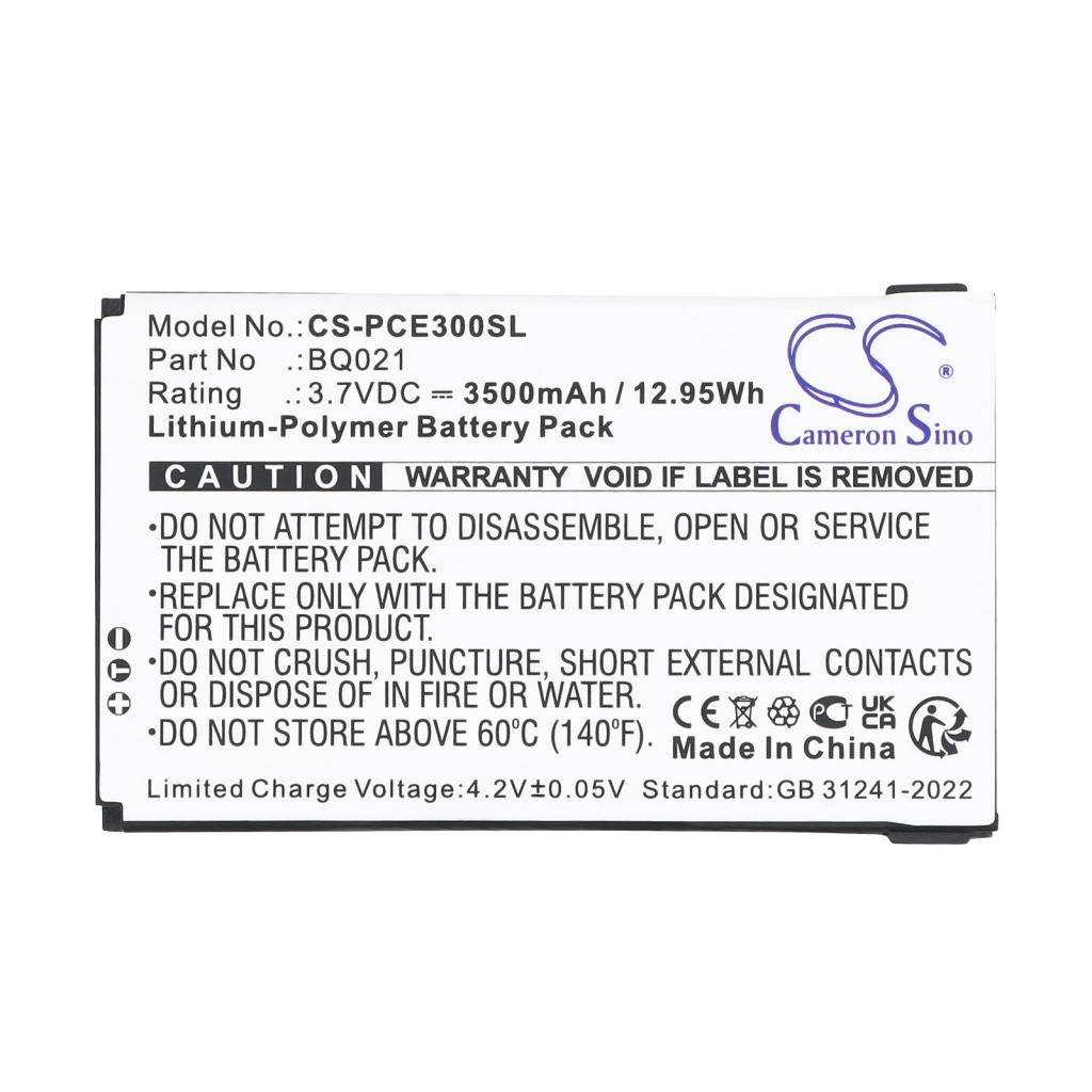 Batterij Vervangt BQ021