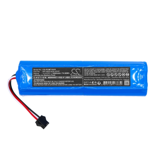 Exmate 14,4 V 5200 mAh Li-ion batterij vervanging voor Proscenic M7 Pro