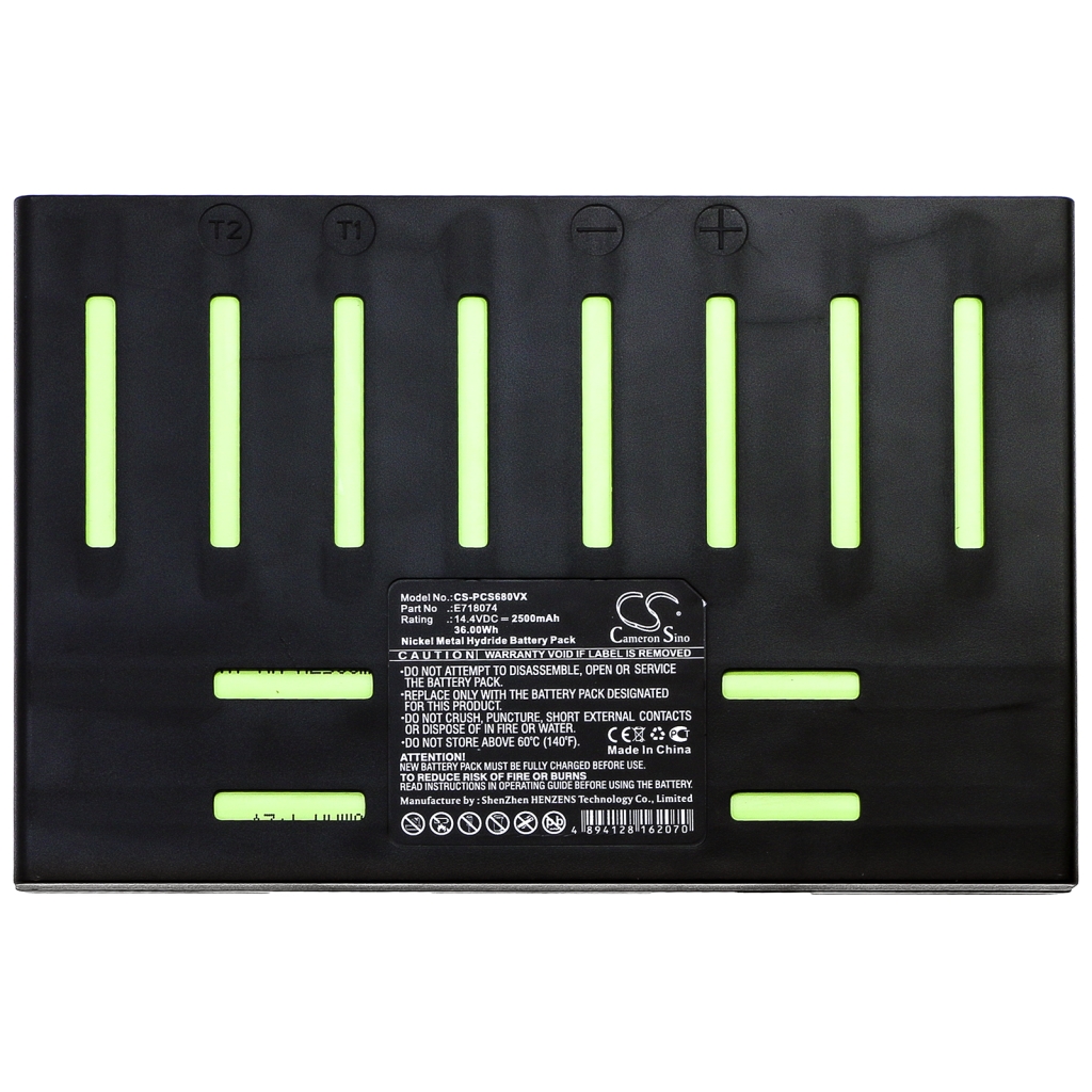 Batterij Vervangt E718074