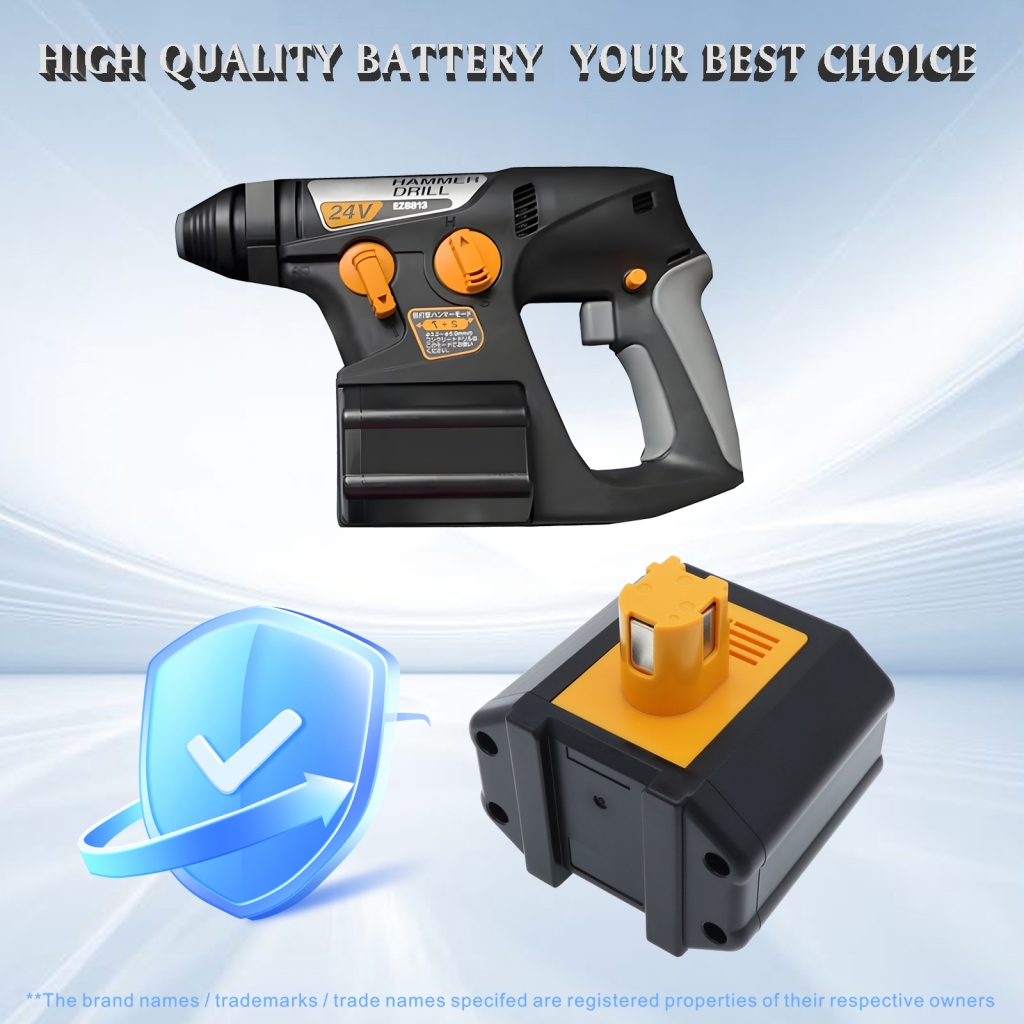 Batterij voor Panasonic EZ6813