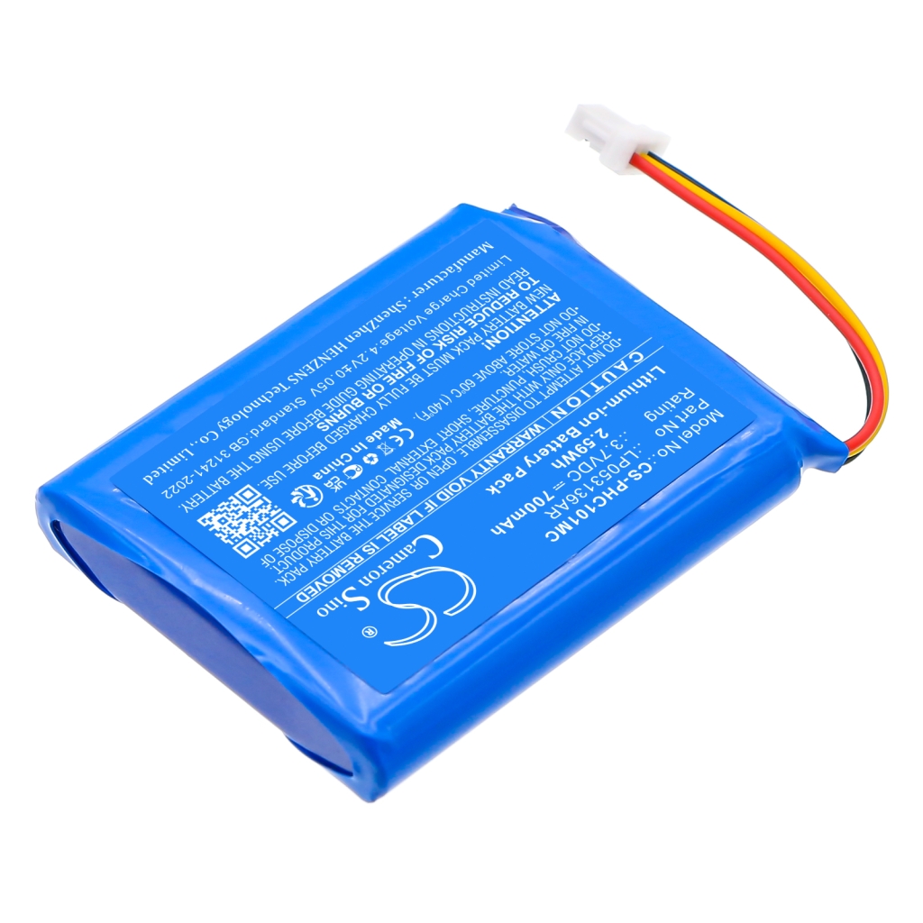 Batterij Vervangt LP053136AR