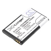 CS-PHM600XL<br />Batterijen voor   vervangt batterij ACC8100