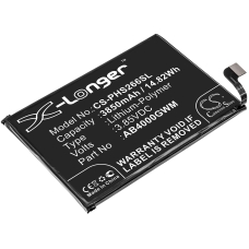 Compatibele batterijvervanging voor Philips AB4000GWM