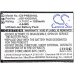 Batterij compatibel met Philips CS-PHS301SL