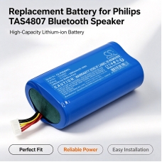 Compatibele batterijvervanging voor Philips TAS4807