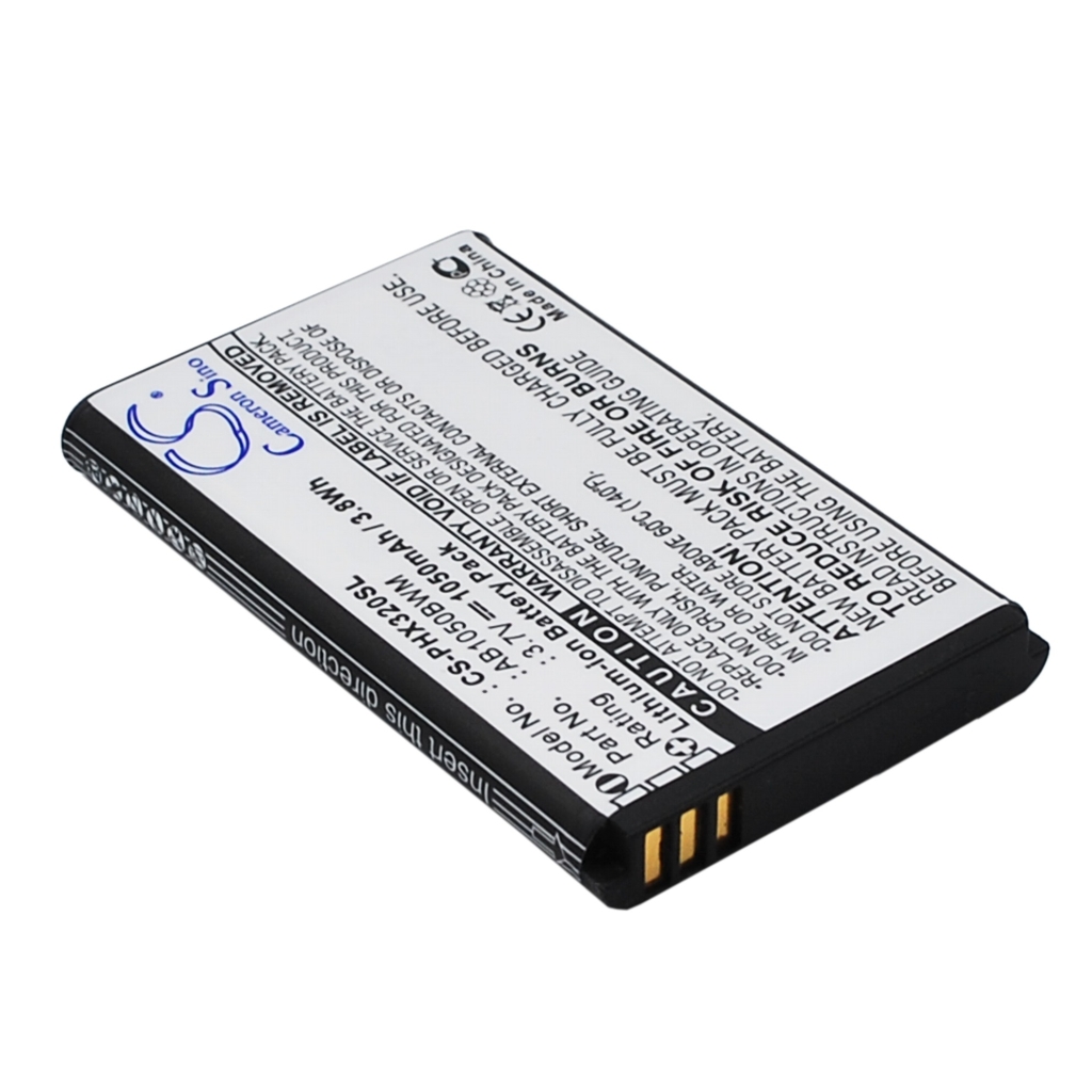 Batterij compatibel met Philips CS-PHX320SL