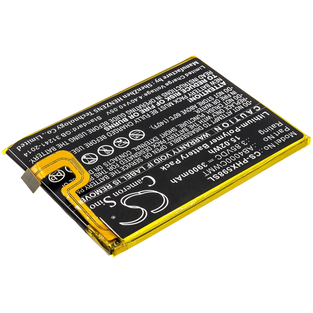 Batterij Vervangt AB4000CWMT